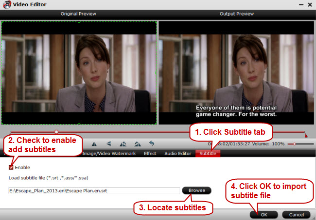 which video player is best for loading subtitles mac